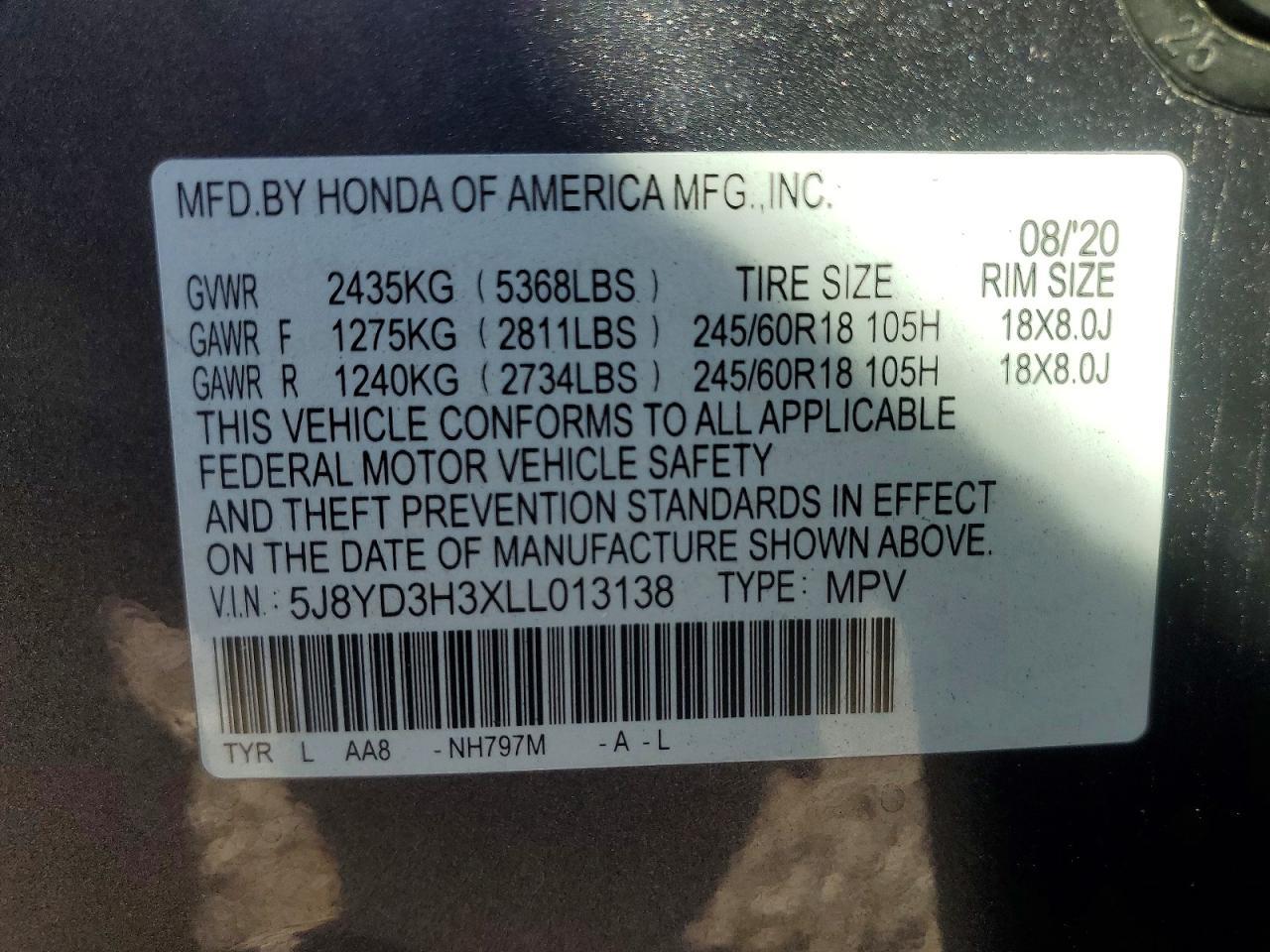 2020 Acura MDX