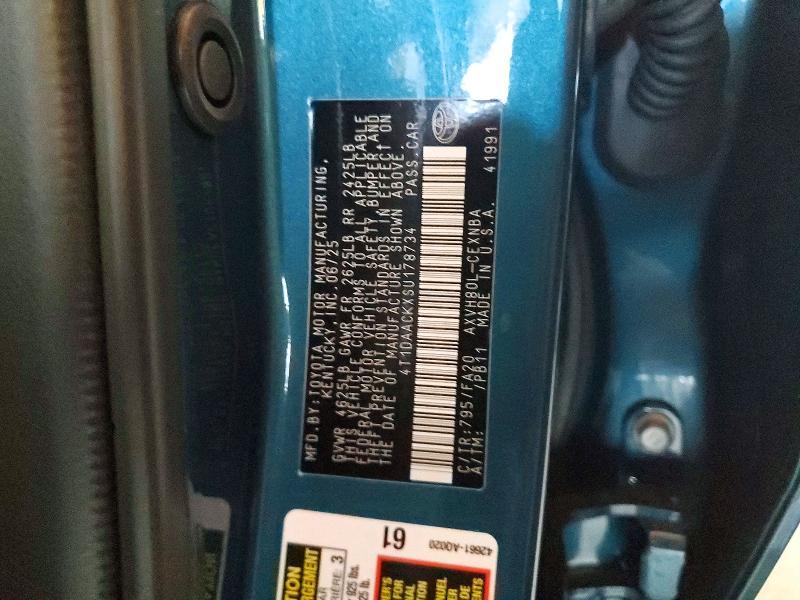 2025 Toyota Camry le