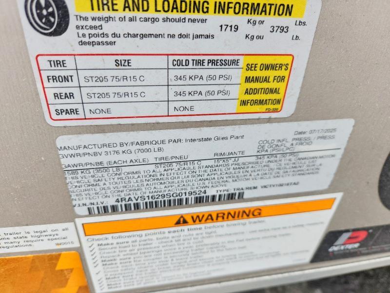 2025 Interstate 2025 Idgm Unknown-Enclosed Cargo Trailer