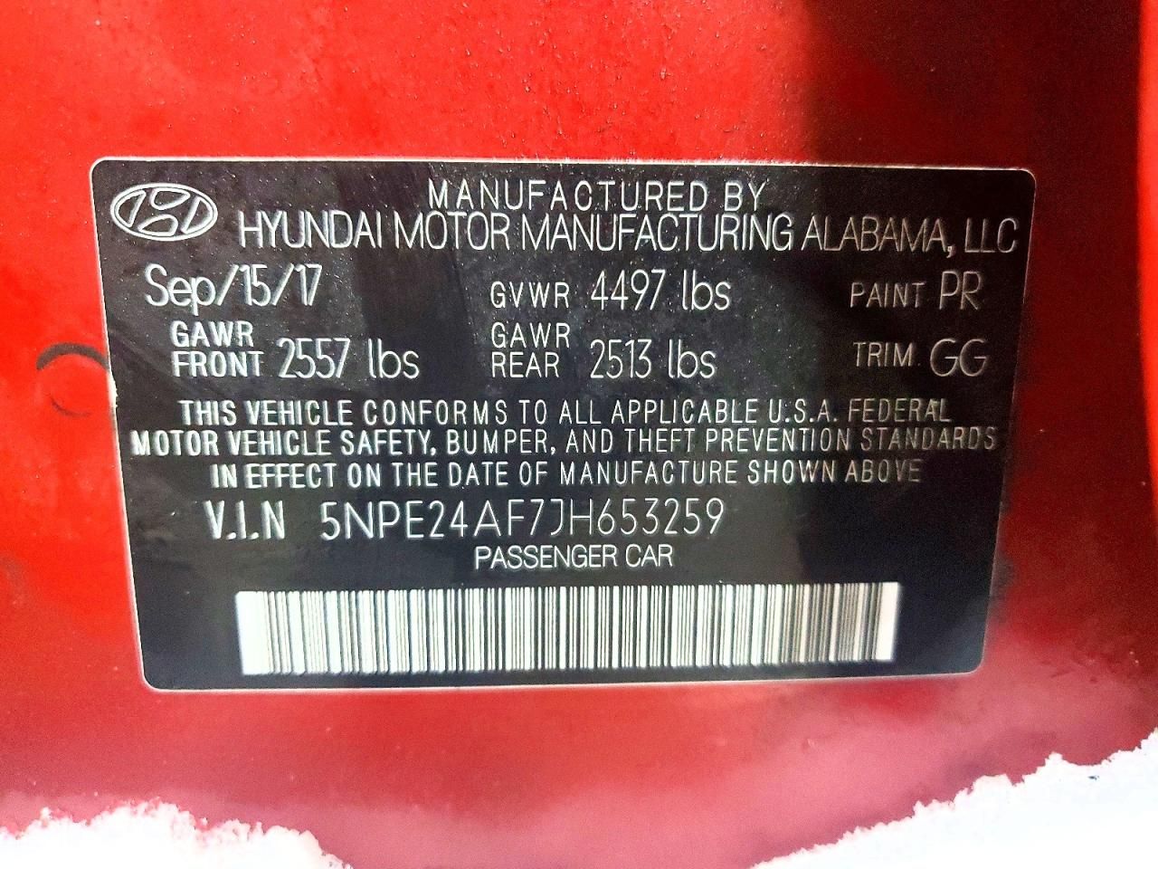 2018 Hyundai Sonata se