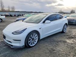 Tesla Model 3 Vehiculos salvage en venta: 2019 Tesla Model 3