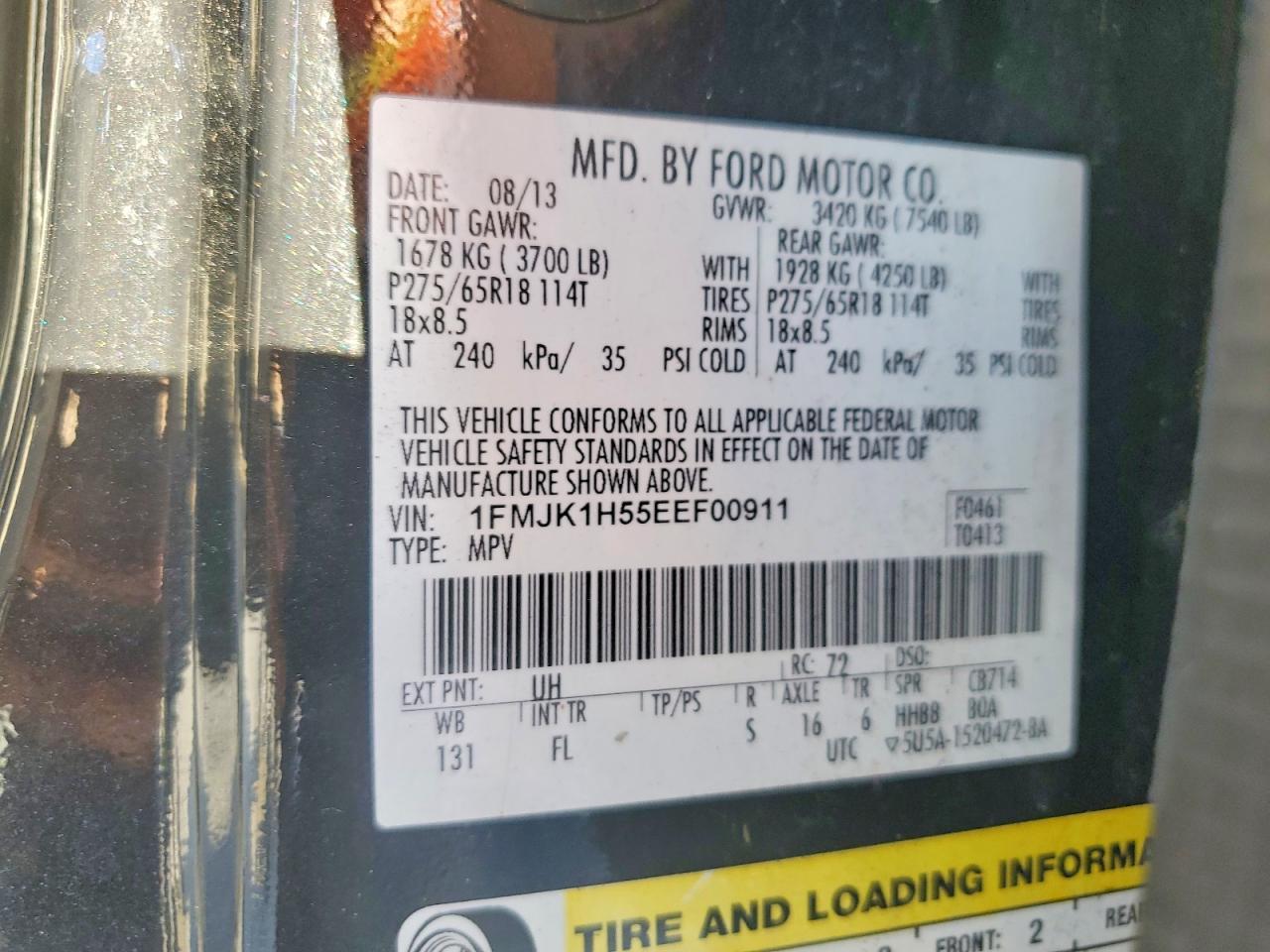 2014 Ford Expedition el xlt