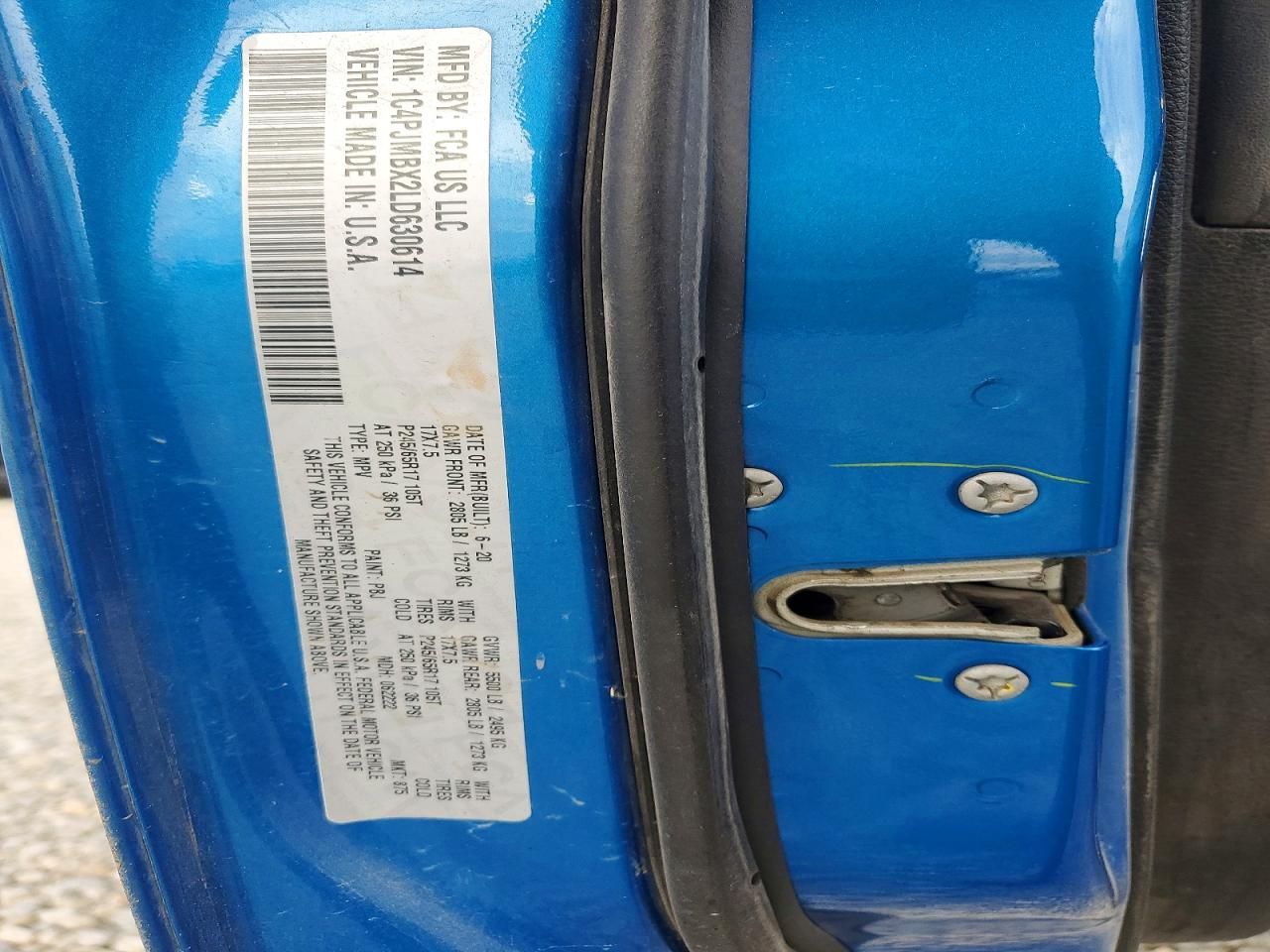 2020 Jeep Cherokee Trailhawk