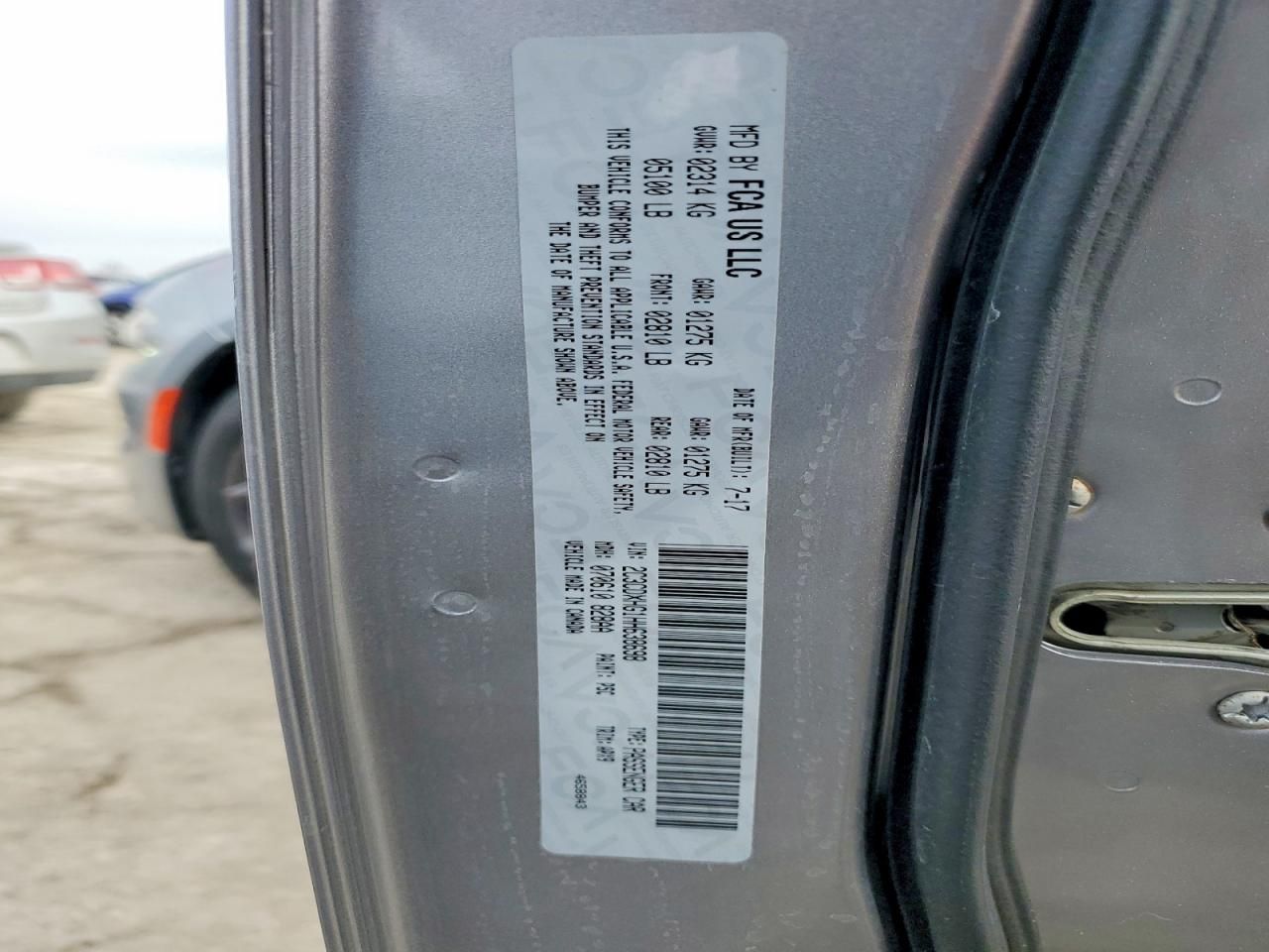 2017 Dodge Charger sxt