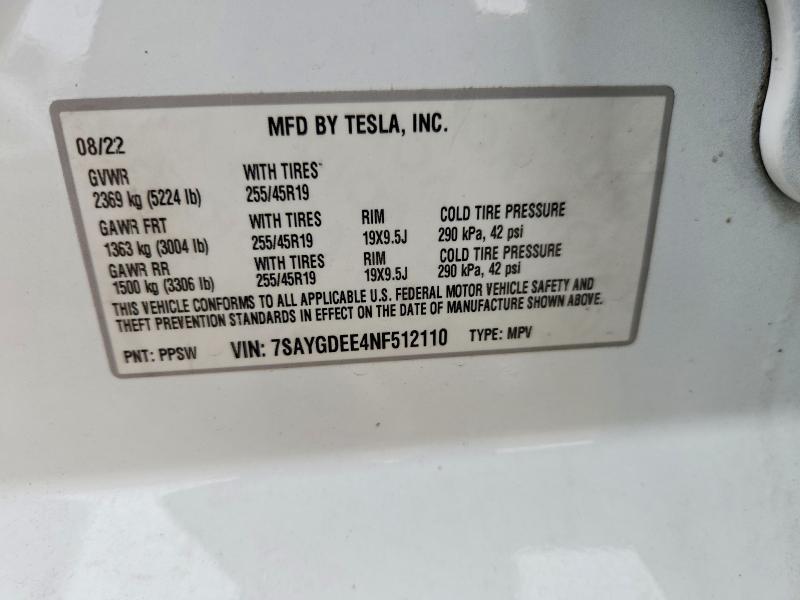 2022 Tesla Model y