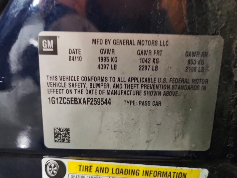 2010 Chevrolet Malibu 1LT