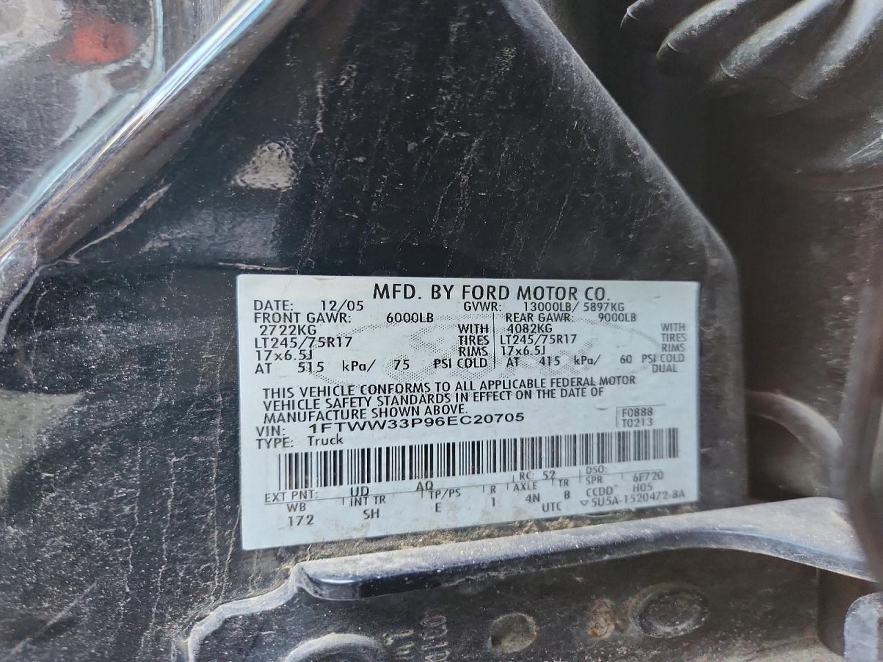 2006 Ford F350 Super Duty
