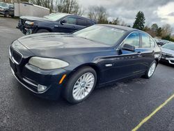BMW 5 Series salvage cars for sale: 2011 BMW 535 i