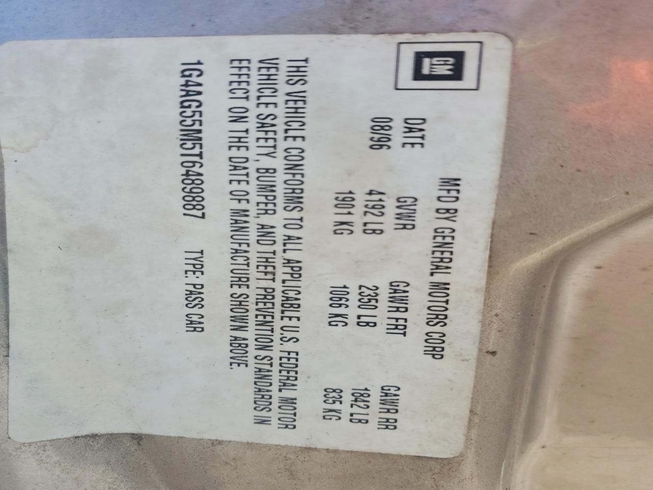 1996 Buick Century Special