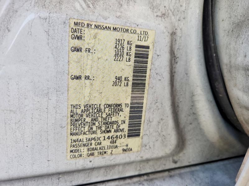 2018 Nissan Altima 2.5