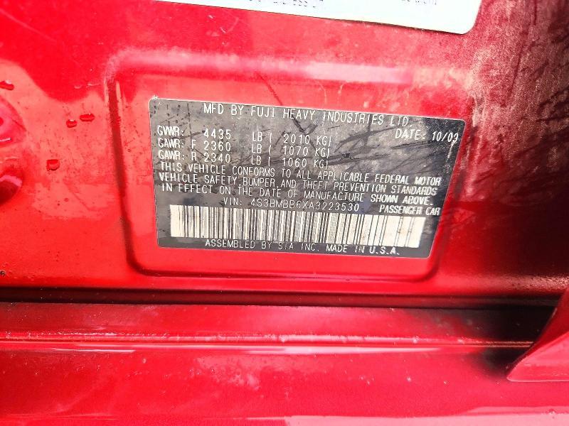 2010 Subaru Legacy 2.5i Premium