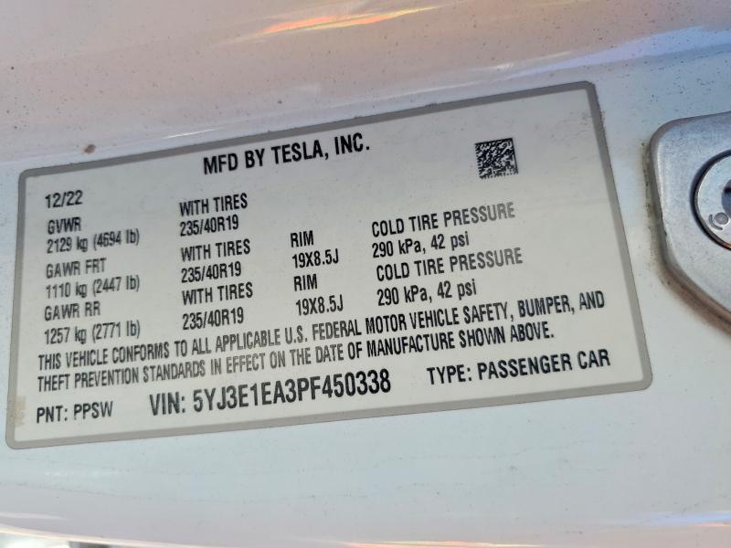 2023 Tesla Model 3