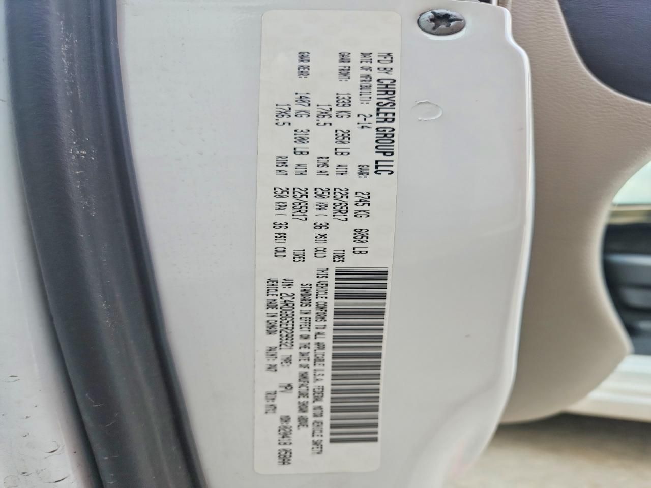 2014 Dodge Grand Caravan se