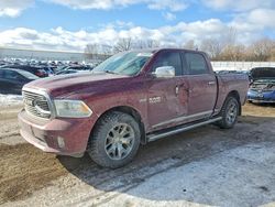 Vehiculos salvage en venta de Copart Davison, MI: 2018 Dodge Ram 1500 Longhorn