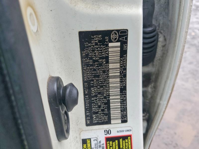 2016 Toyota Corolla l