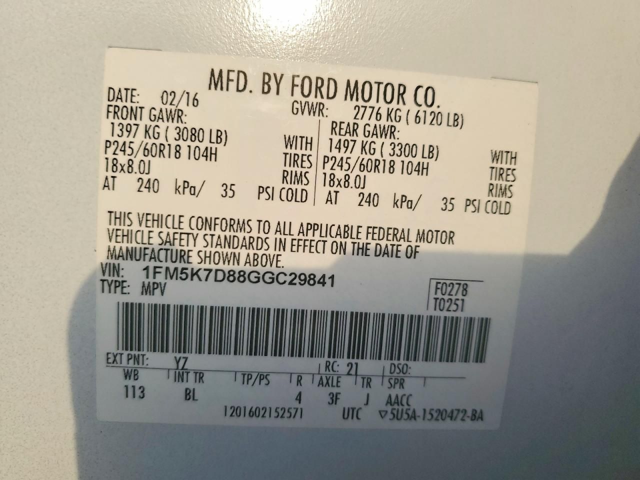 2016 Ford Explorer xlt