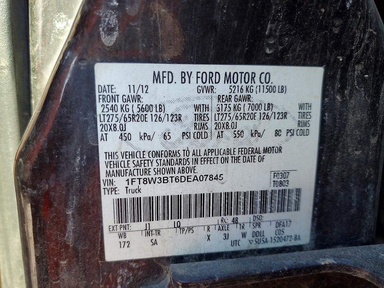 2013 Ford F350 Super Duty