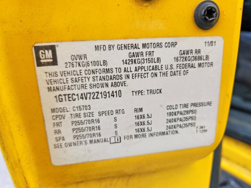 2002 GMC New Sierra C1500