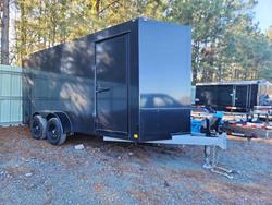 Salvage cars for sale from Copart Shreveport, LA: 2025 Celltech Cargo 7X16TA3 Enclosed Cargo Trailer