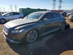 Lincoln Continental Vehiculos salvage en venta: 2017 Lincoln Continental Select