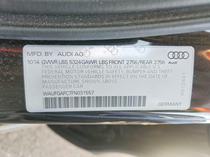 2015 Audi A6 Premium Plus