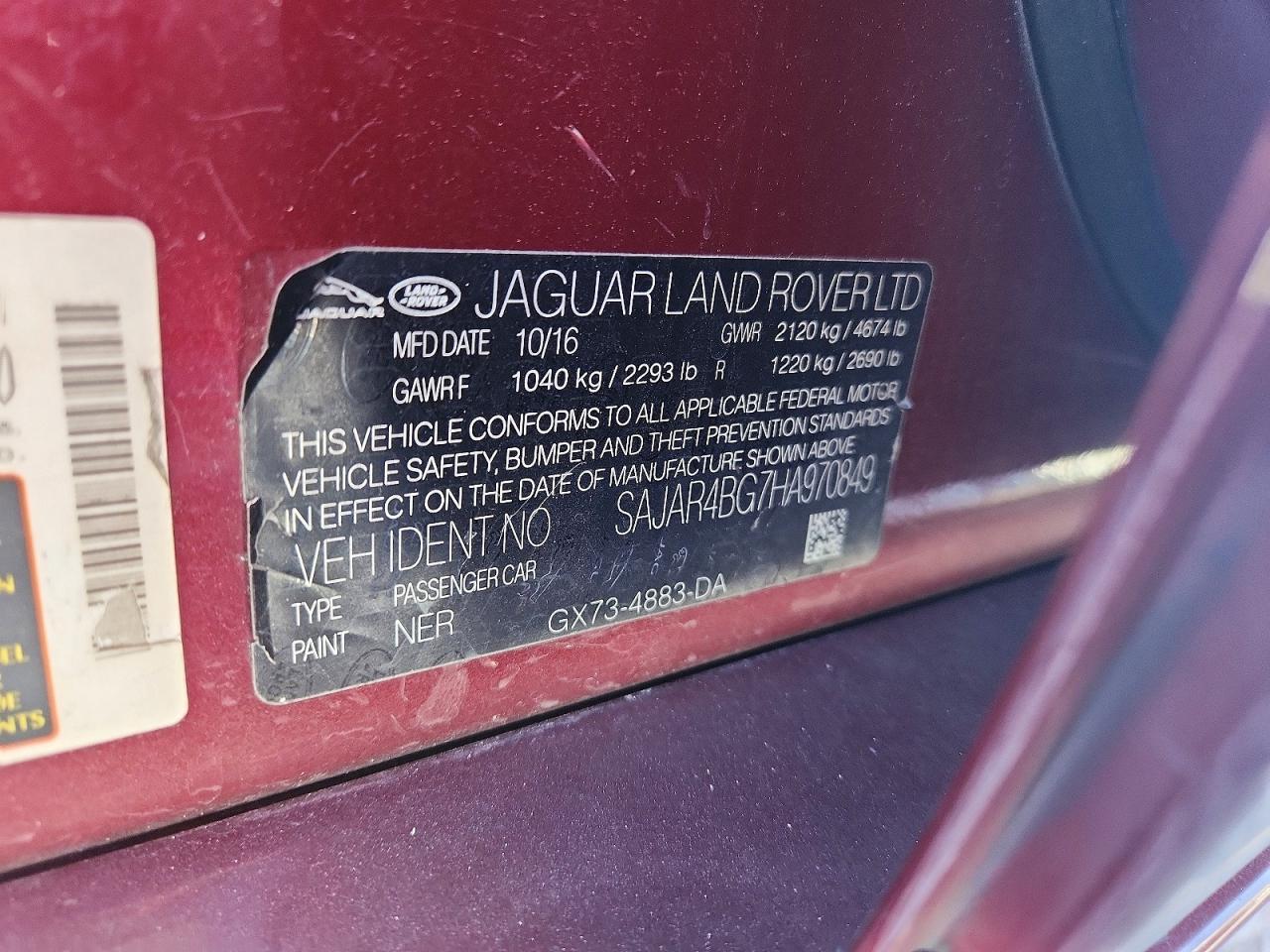 2017 Jaguar XE