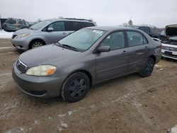 Salvage cars for sale from Copart West Warren, MA: 2006 Toyota Corolla ce