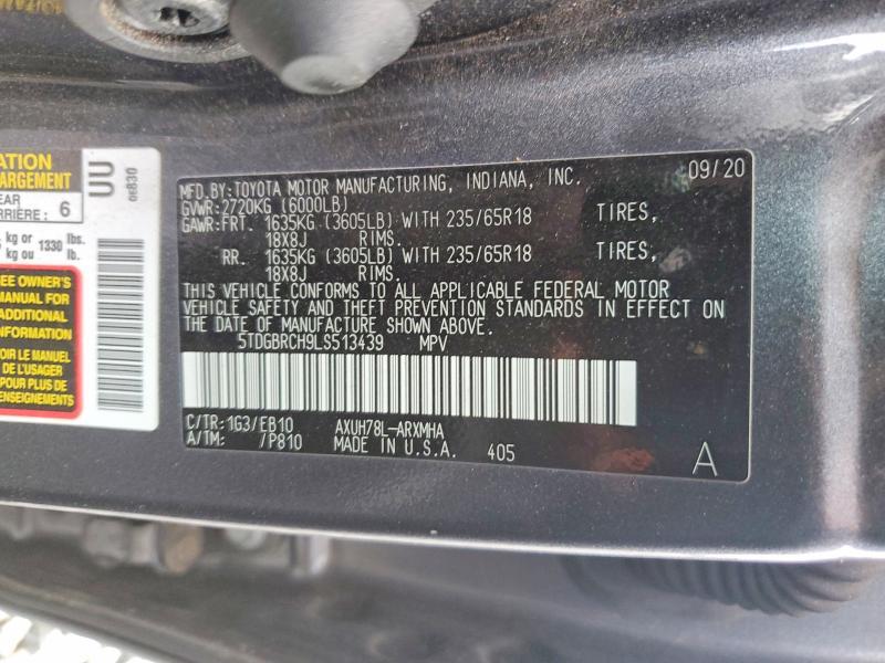 2020 Toyota Highlander Hybrid