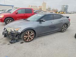 Salvage cars for sale from Copart New Orleans, LA: 2017 Nissan Maxima 3.5s