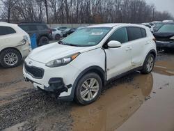 KIA salvage cars for sale: 2018 KIA Sportage lx
