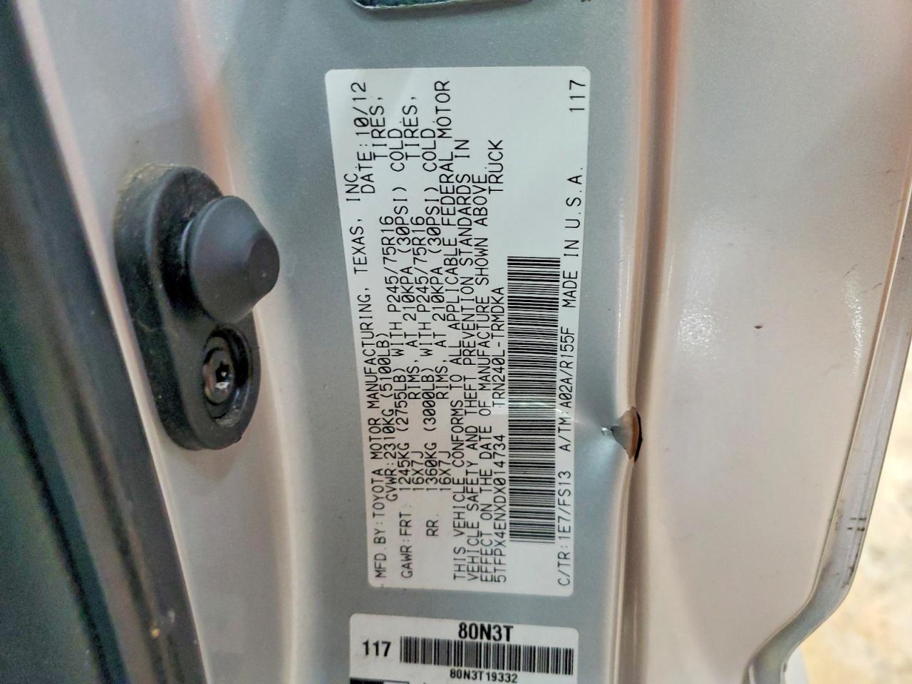 2013 Toyota Tacoma