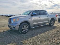 Salvage trucks for sale at Sacramento, CA auction: 2012 Toyota Tundra Crewmax Limited