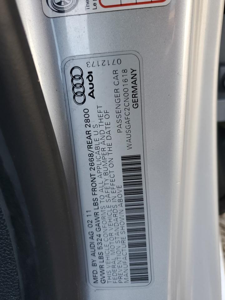 2012 Audi A7 Prestige