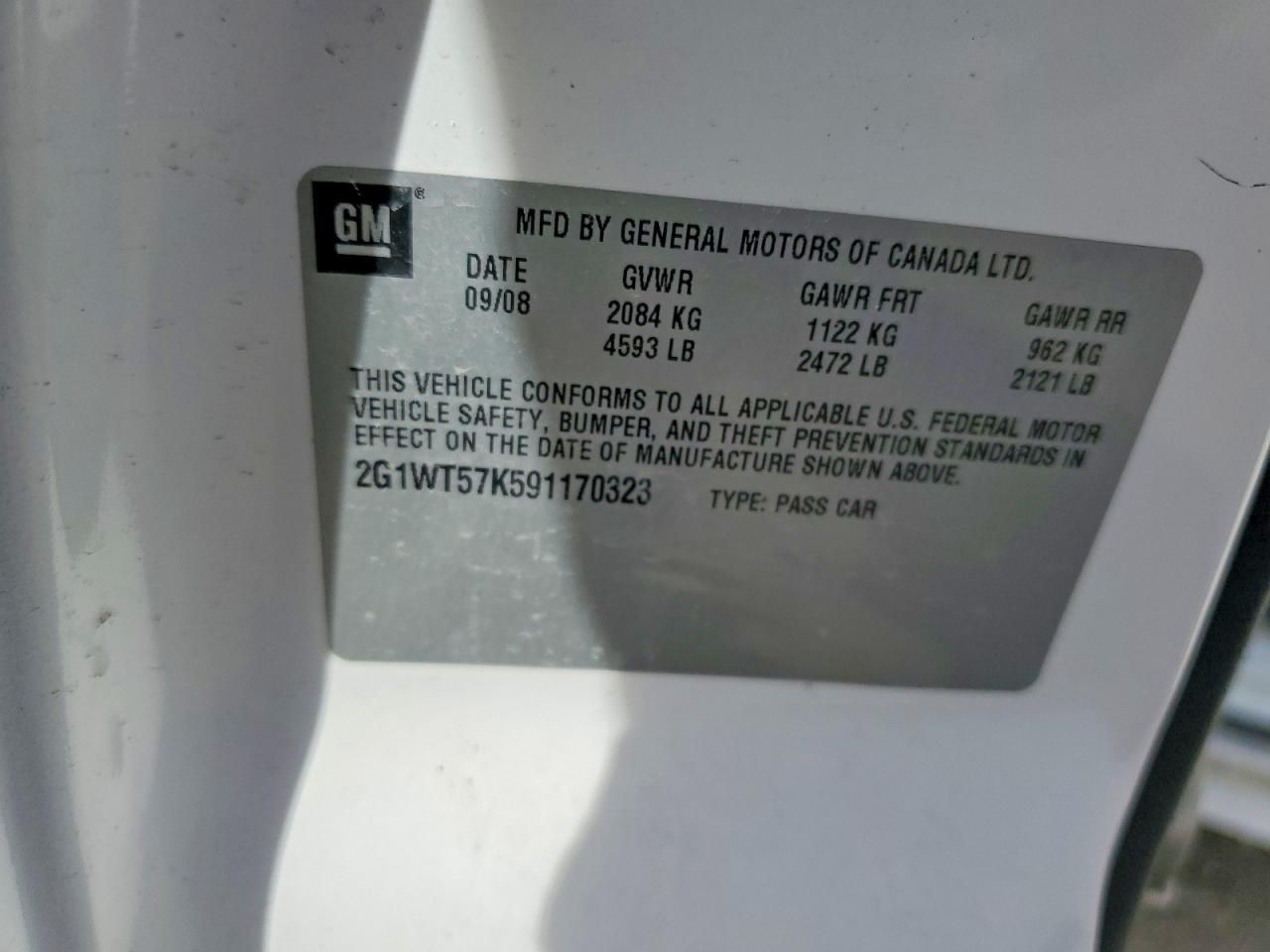 2009 Chevrolet Impala 1LT