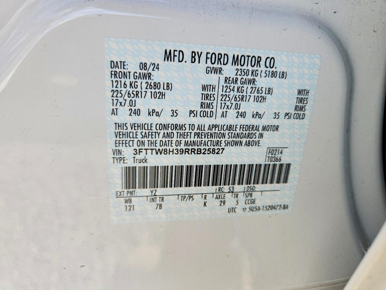 2024 Ford Maverick xlt