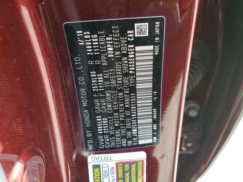 2018 Honda Clarity