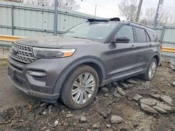 Salvage cars for sale from Copart Dyer, IN: 2020 Ford Explorer Limited