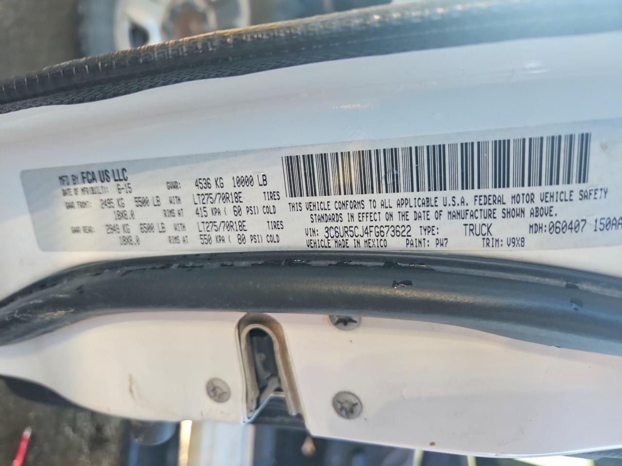 2015 Dodge Ram 2500 st