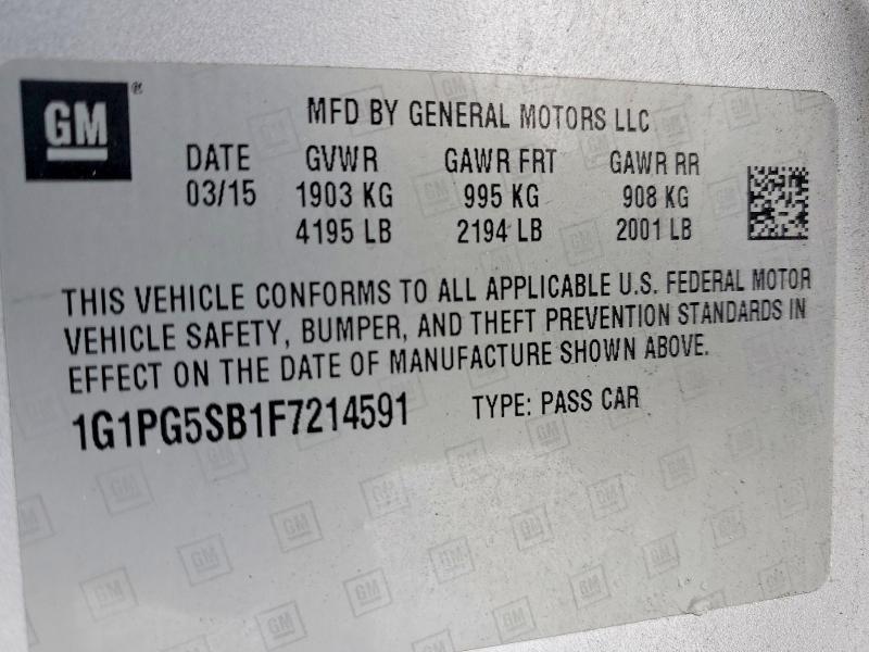 2015 Chevrolet Cruze ltz