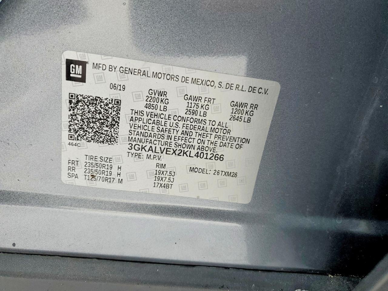 2019 GMC Terrain slt