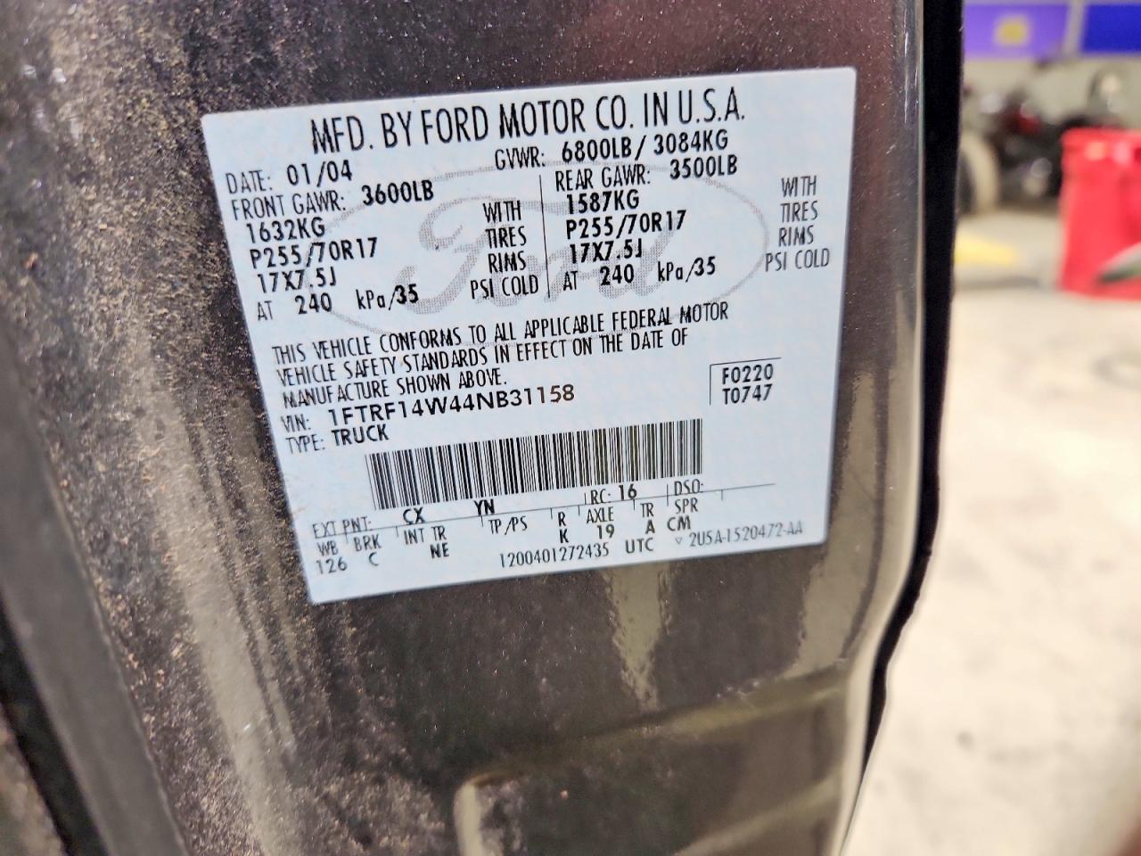 2004 Ford F150