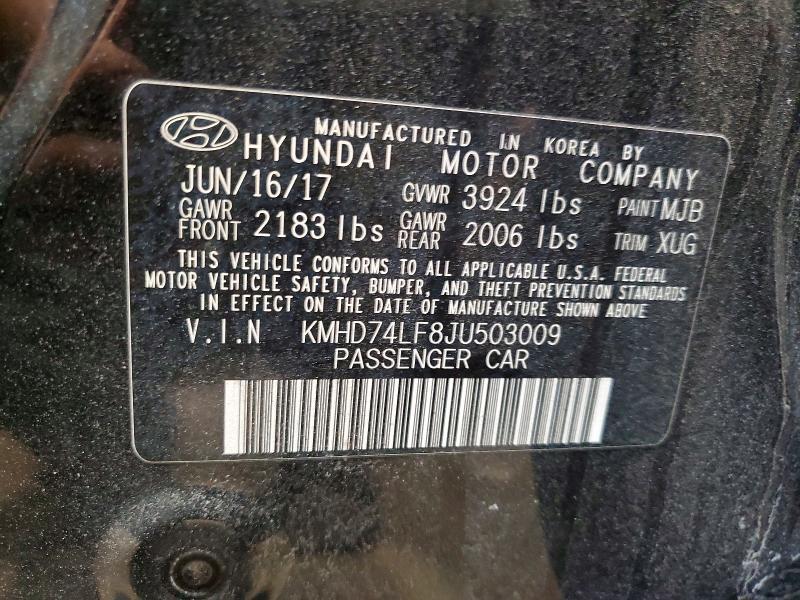 2018 Hyundai Elantra se