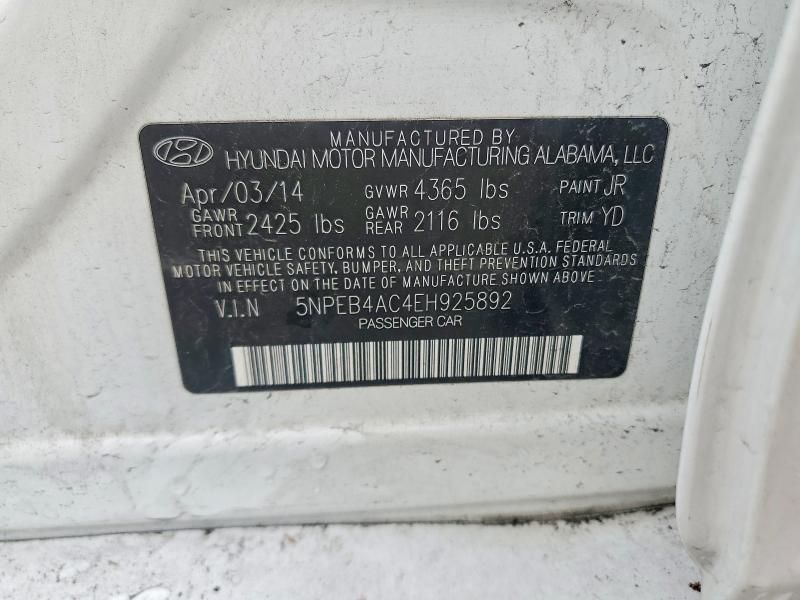 2014 Hyundai Sonata gls