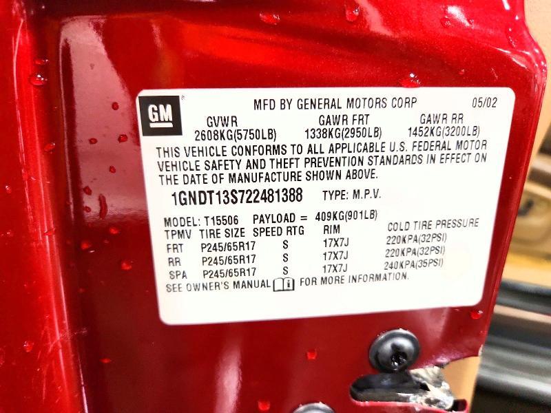 2002 Chevrolet Trailblazer