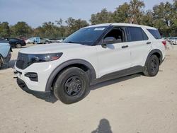 Ford Vehiculos salvage en venta: 2021 Ford Explorer Police Interceptor