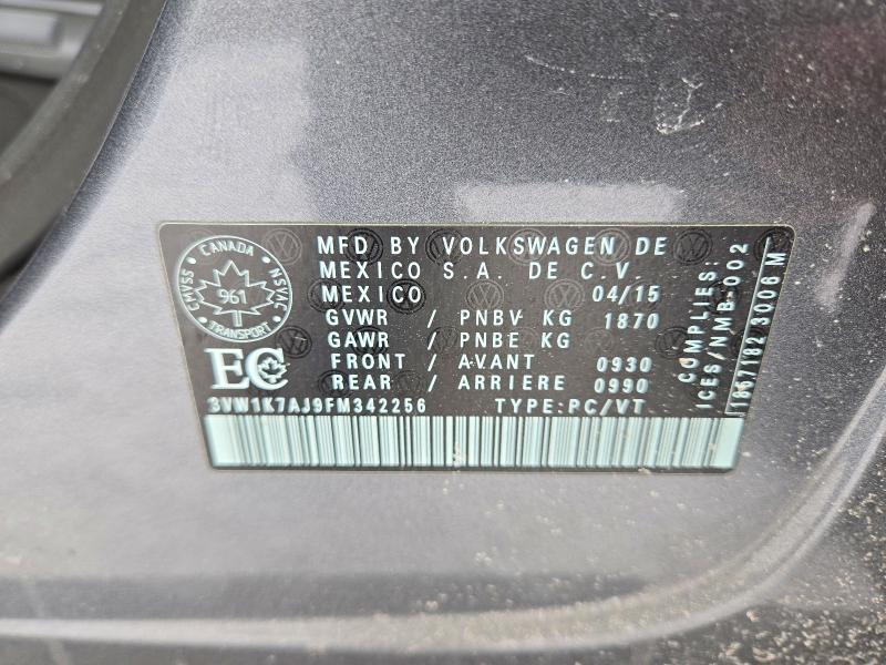 2015 Volkswagen Jetta Base