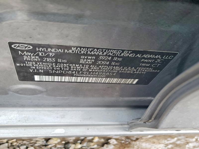 2020 Hyundai Elantra sel