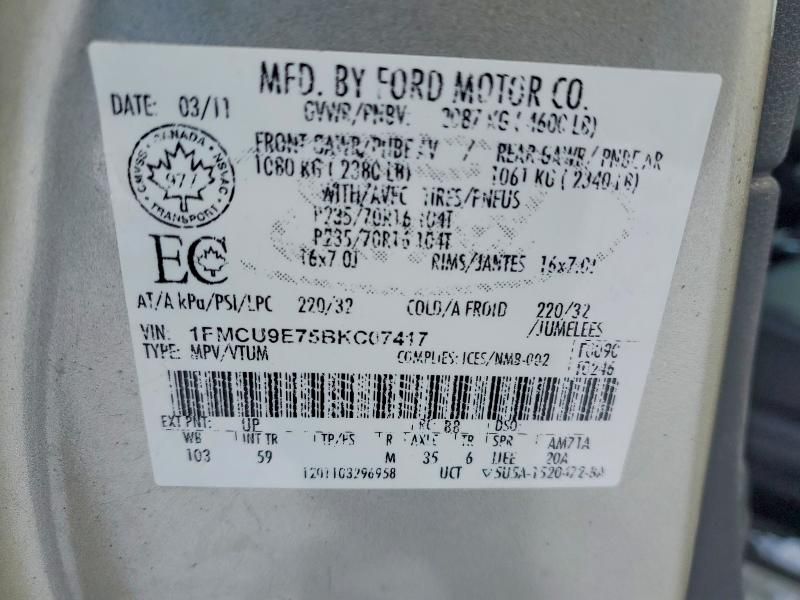 2011 Ford Escape Limited