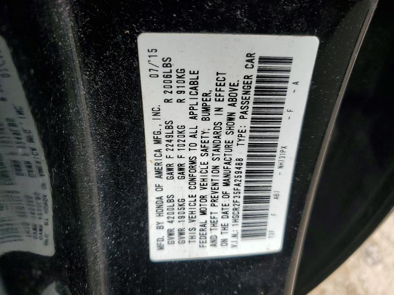 2015 Honda Accord lx