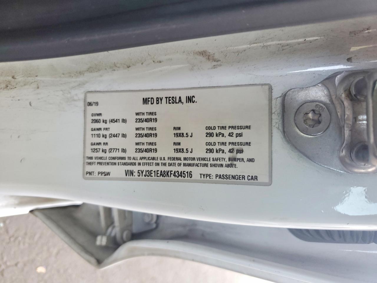 2019 Tesla Model 3